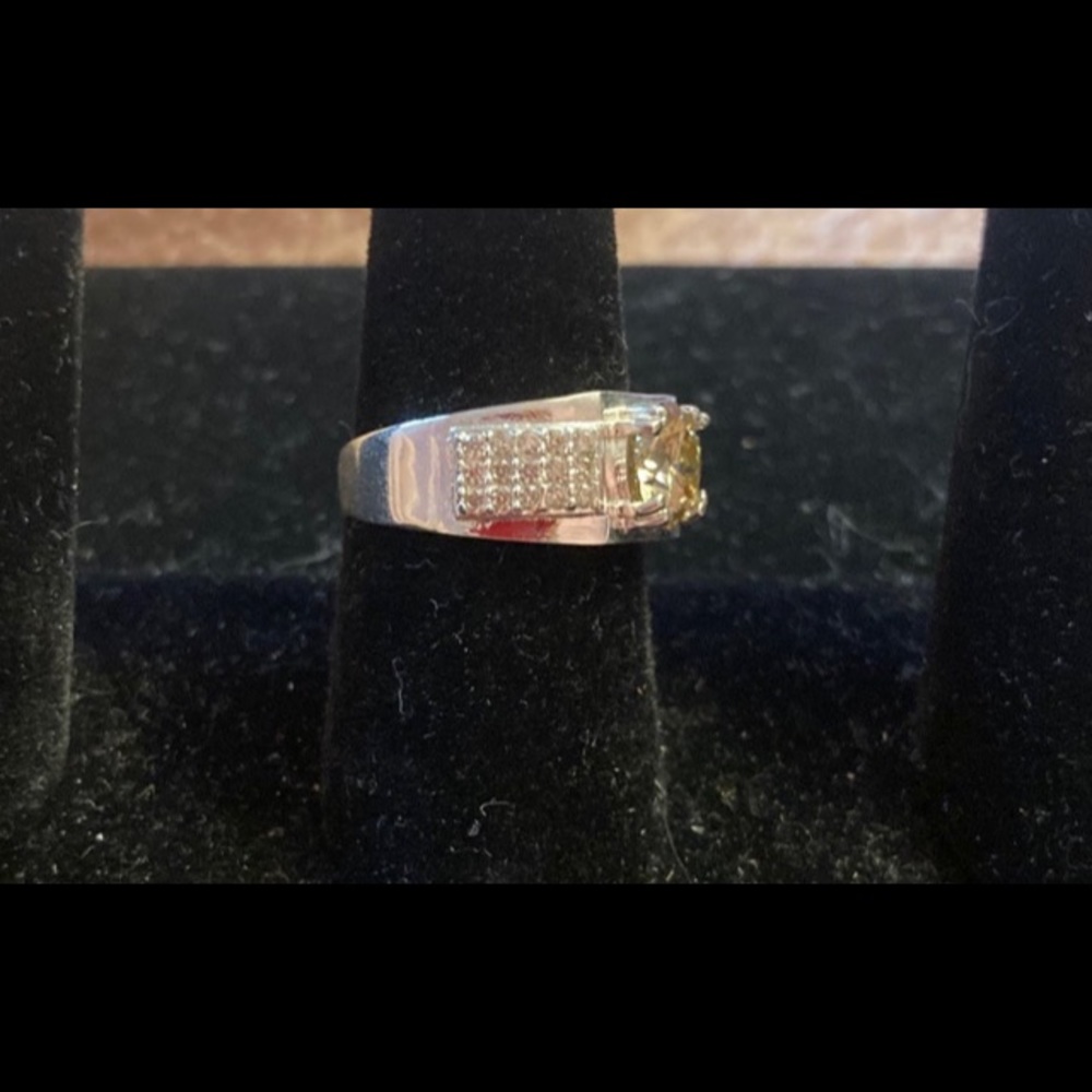 Gorgeous 3.86Cts Genuine Earth Mined Diamond Ring Size 7 - Picture 2 of 9